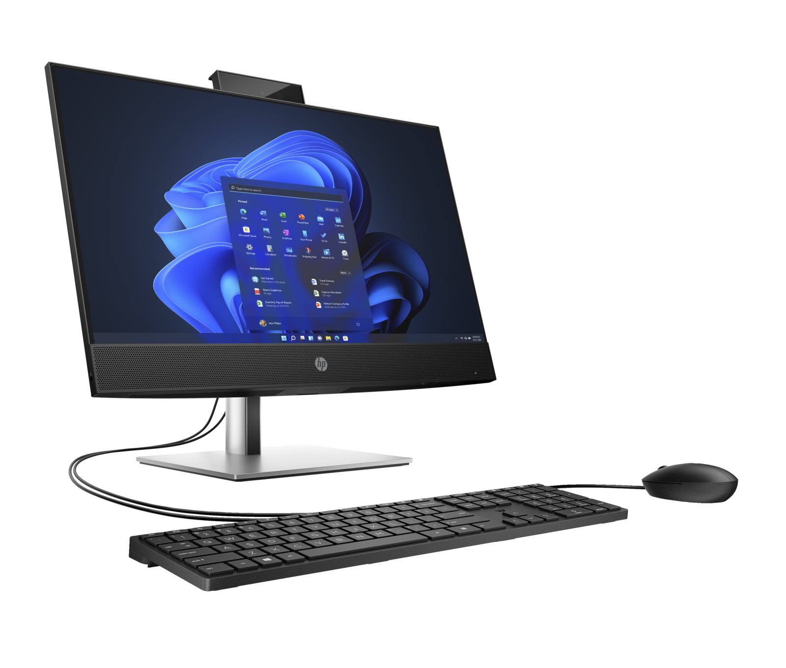Komputer All in One HP ProOne 440 G9 / B3YP5E8 / Intel i5-13 / 8GB / SSD 256GB / Intel Xe / FullHD / Win 11 Pro / Czarny