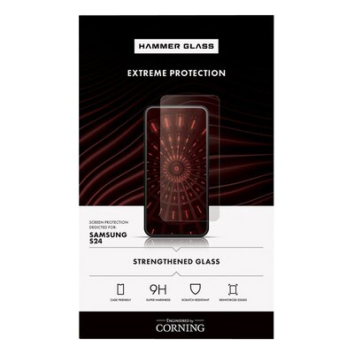 Szkło hartowane HAMMER GLASS Corning do Samsung Galaxy S24 | Bezpłatny transport