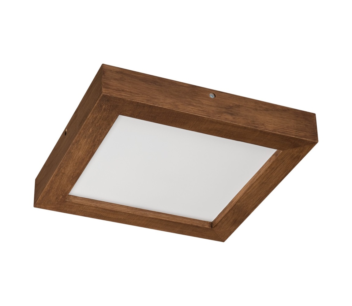 Brilagi-Ściemnialne oświetlenie LED WOODY FRAME LED/24W/230V dąb 30x30 cm IP44 + pilot