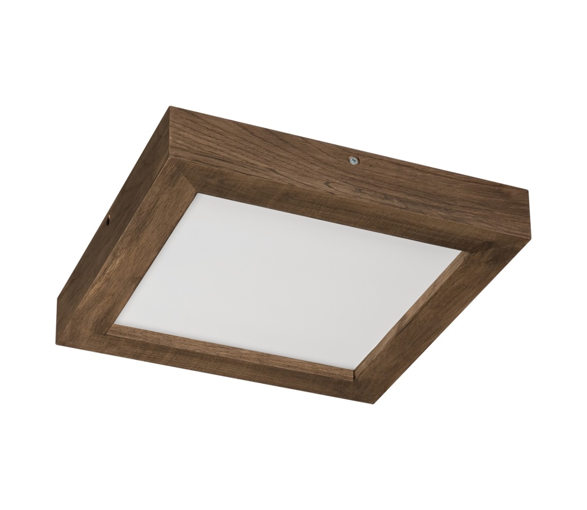 Brilagi-Ściemnialne oświetlenie LED WOODY FRAME LED/24W/230V dąb 30x30 cm IP44 + pilot