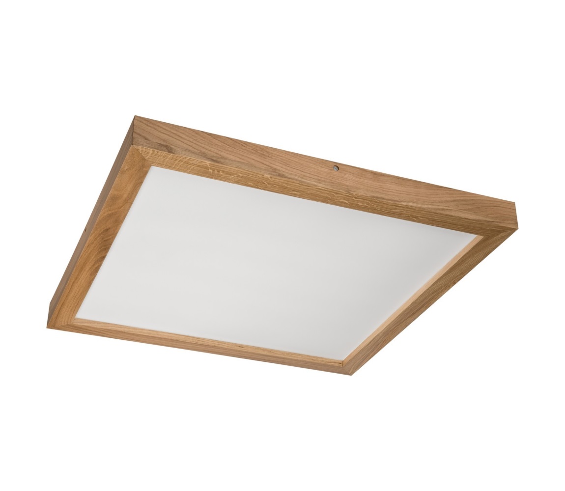 Brilagi-Ściemnialne oświetlenie LED WOODY FRAME LED/50W/230V dąb 60x60 cm IP44 + pilot