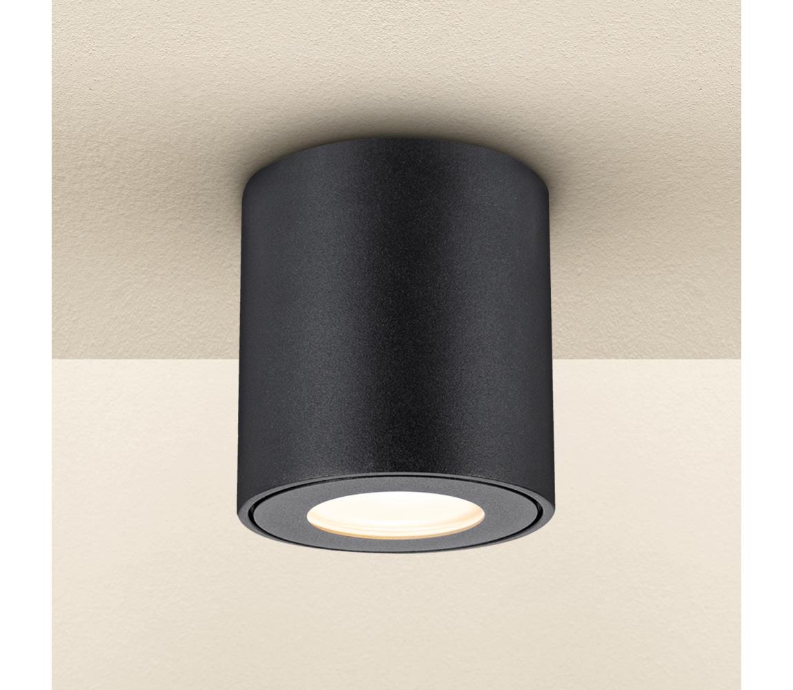 Brilagi - Spot łazienkowy MIA 1xGU10/30W/230V 84x80 mm czarny IP54