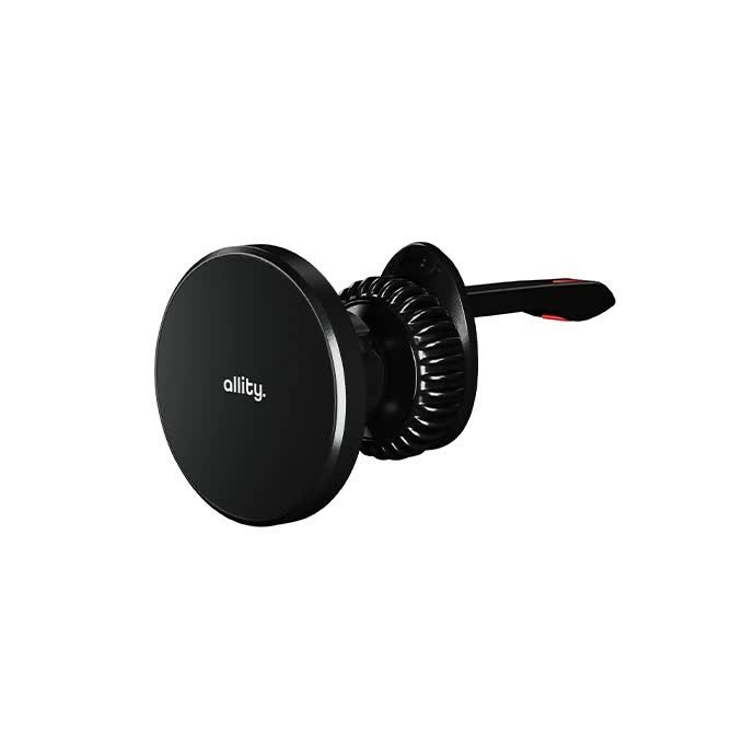 Allity uchwyt samochodowy do kratki ACH-300 magnetyczny z ładowaniem bezprzewodowym czarny 15W