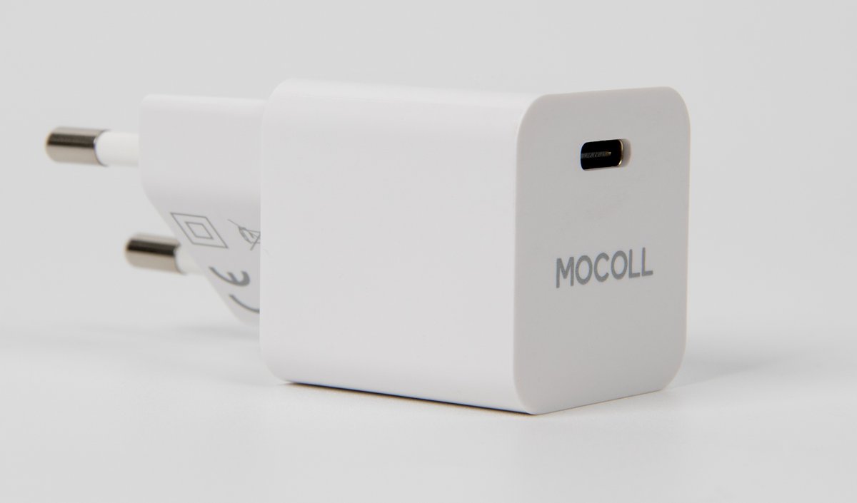 Szybka Ładowarka sieciowa Mocoll USB typ C uniwersalna 3000 mA 5V