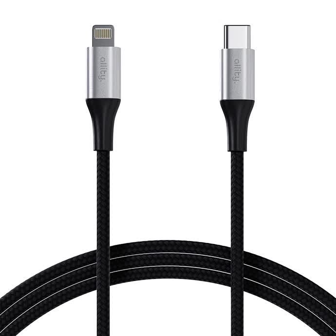 Allity kabel USB-C - Lightning 1,0 m 27W czarny