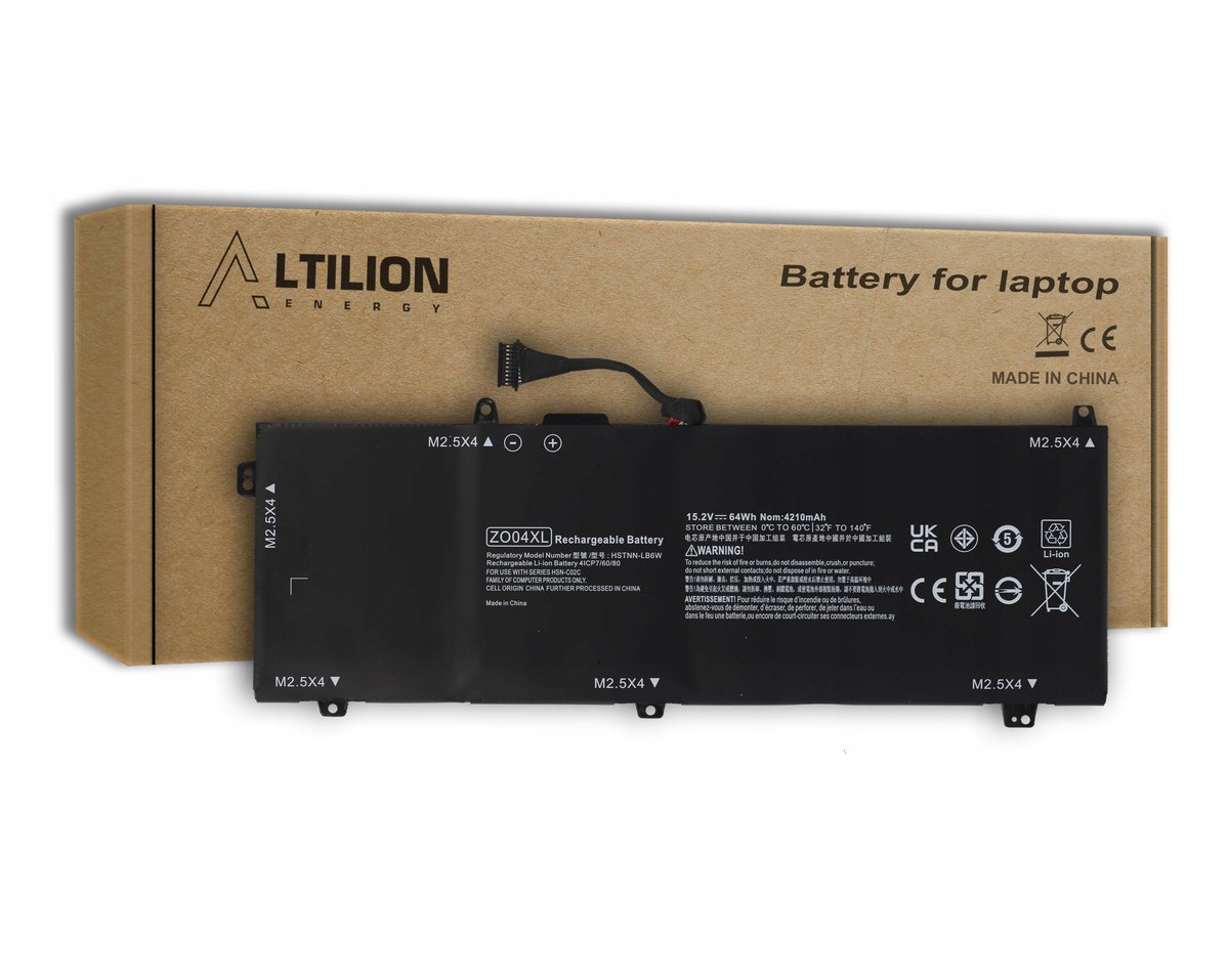 Bateria ZO04XL HSTNN-LB6W HP Zbook Studio G3 64Wh