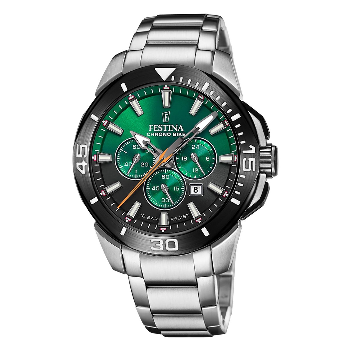 Zegarek męski Festina stal szlachetna srebrny Festina Chrono Bike UF20641/B