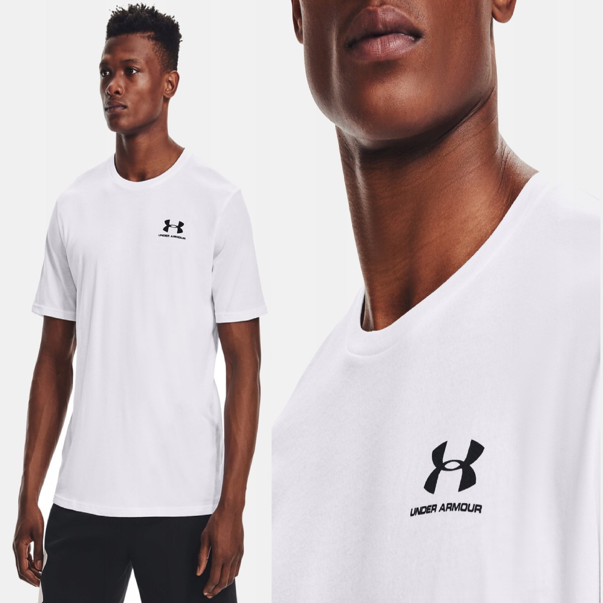 T-SHIRT MĘSKI UNDER ARMOUR KOSZULKA MĘSKA SPORTOWA BASIC