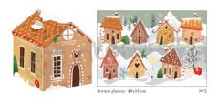 Interdruk, PUZZLE ŚWIATECZNY DOMEK 250 elementów PIERNIKOWA WIOSKA