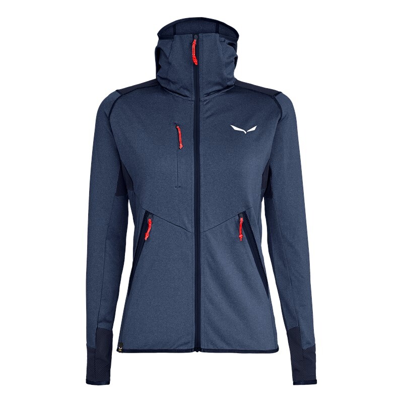 Bluza damska Salewa Agner Hybrid PL/DST Navy Blazer Melange 38