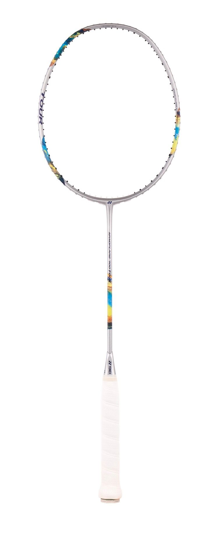 Rakieta do badmintona Yonex Nanoflare 700 Tour Silver/Sky Blue