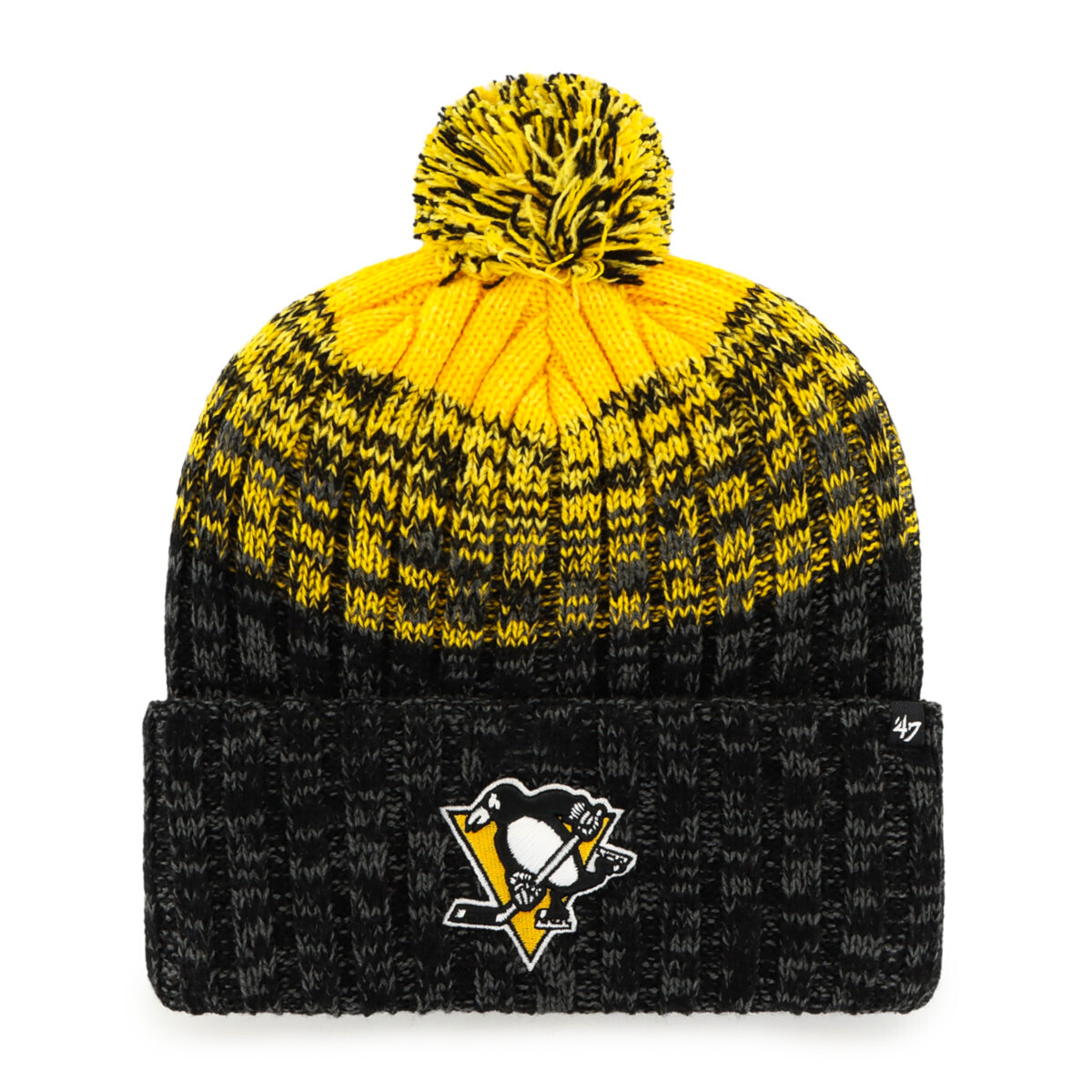 Czapka zimowa 47 Brand  NHL Pittsburgh Penguins Cascade ’47 CUFF KNIT