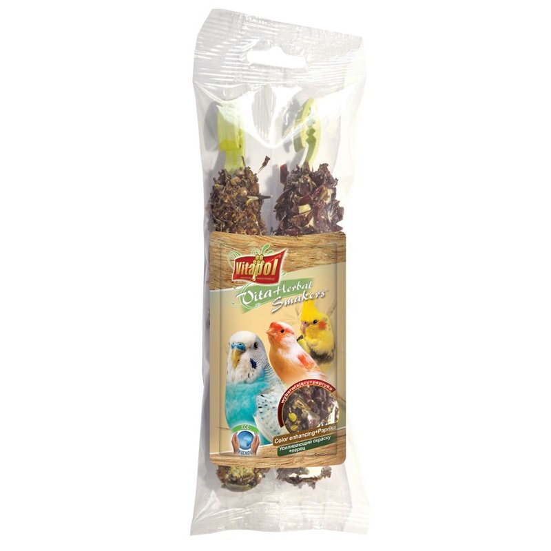 VITAPOL Smakers dla ptaków wybarwiający papryka vitaherbal 90 g