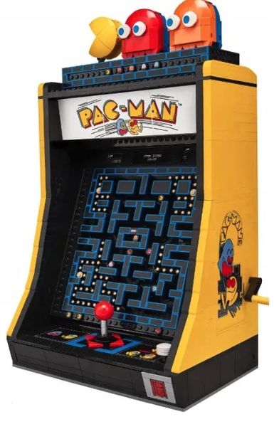 Klocki Konstrukcyjne Automat Do Gry Pac-man Retro Zestaw Jak Lego
