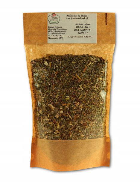Herbata ziołowa Zielarnia Warmińska dla zdrowia skóry 1 90 g