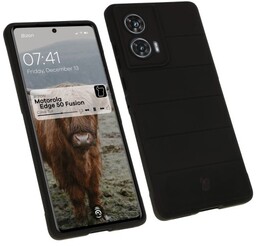 Bizon Pancerne etui Case Tur do Motorola Edge 50 Fusion, czarne