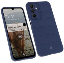Bizon Pancerne etui Case Tur do Galaxy A16 4G/5G, granatowe