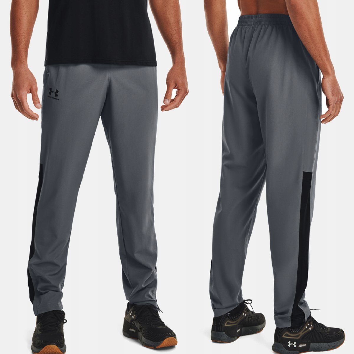 SPODNIE MĘSKIE DRESOWE UNDER ARMOUR SPORTOWE XXL