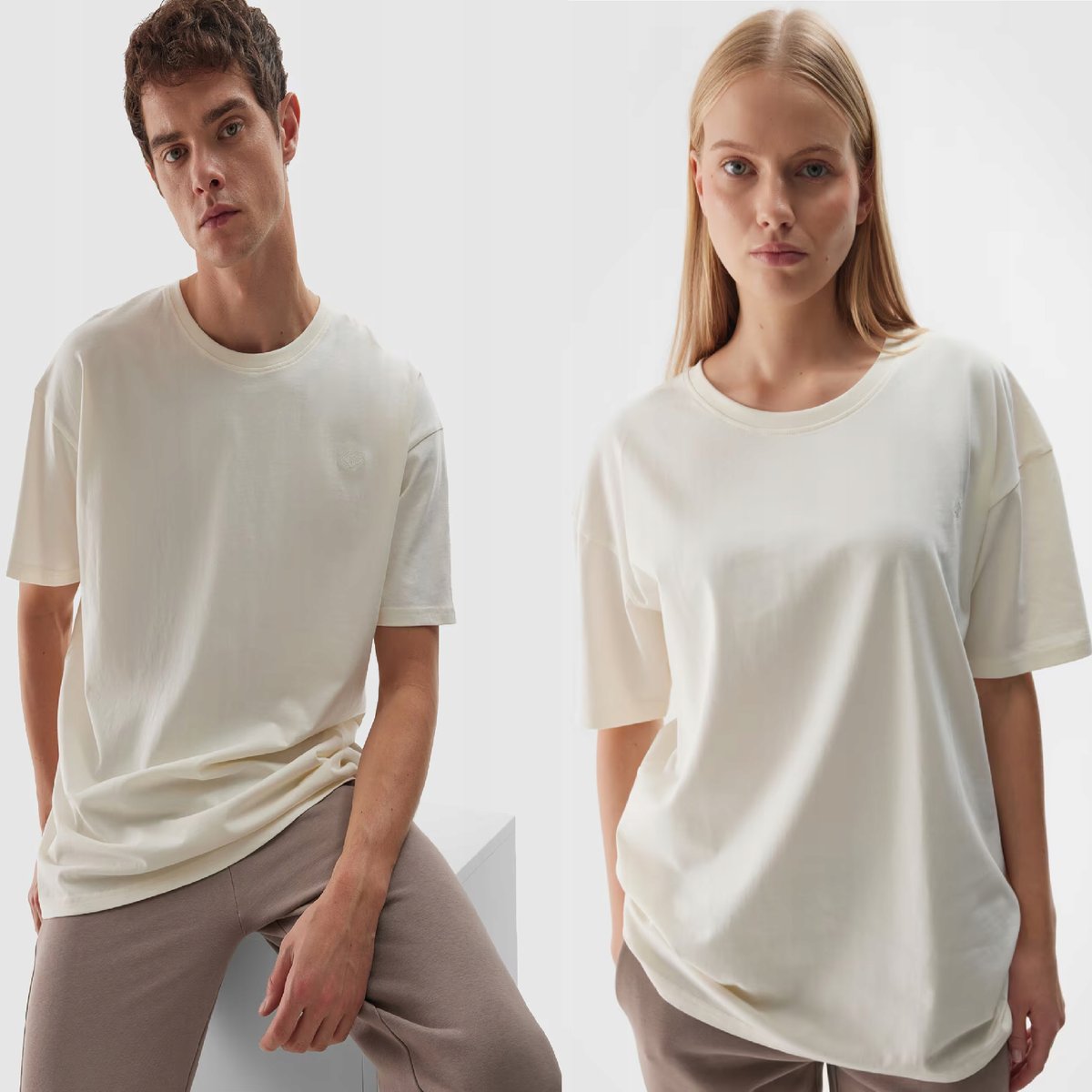 4F T-SHIRT XL MĘSKI DAMSKI UNISEX OVERSIZE TTSHU1657 AW24