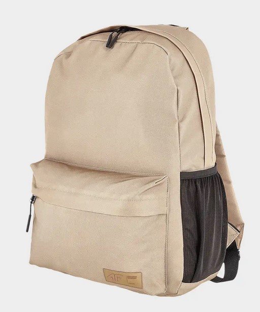 4F, Plecak, 4FWAW24ABACU347-83S-one size, Beżowy