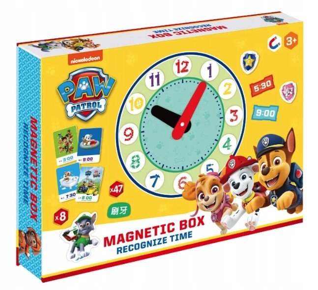 Tablica Magnetyczna Układanka Puzzle Czas Zegar