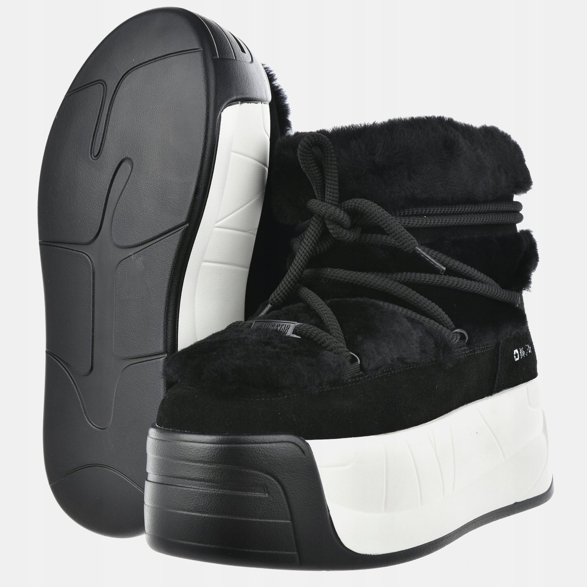 ŚNIEGOWCE DAMSKIE NA PLATFORMIE WYSOKIE BUTY ZIMOWE BIG STAR OO274A206 AW24