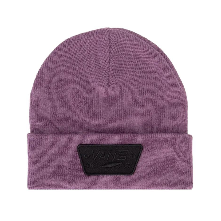 Vans Czapka Kolor Fioletowy z Grubej Dzianiny VN000UOUCIF1