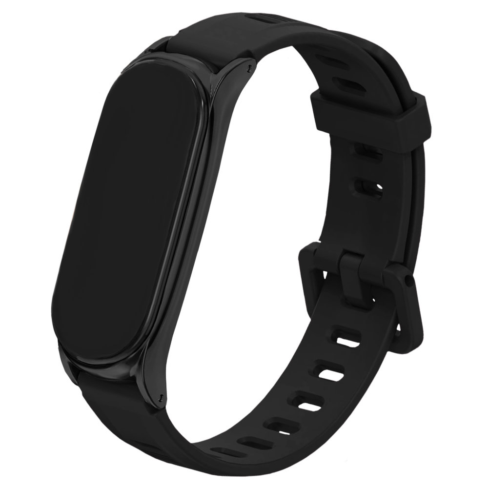 PASEK OPASKA DUO do XIAOMI MI BAND 7 (Czarny)