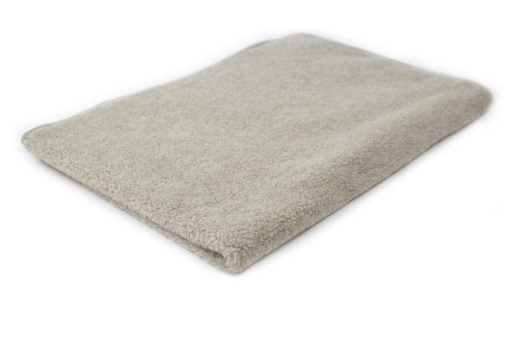 Koc wełniany merynos 75x100 Tombler szary jasny Wyroby rehabilitacyjne i rozgrzewające