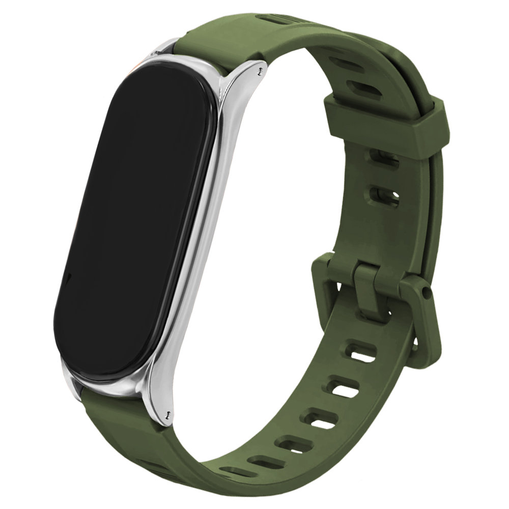 PASEK OPASKA DUO do XIAOMI MI BAND 7 (Zielony)