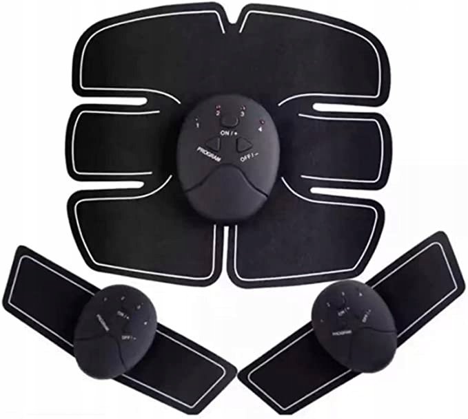 SPORTOWY ELEKTROSTYMULATOR MIĘŚNI BRZUCHA, UD I RAMION