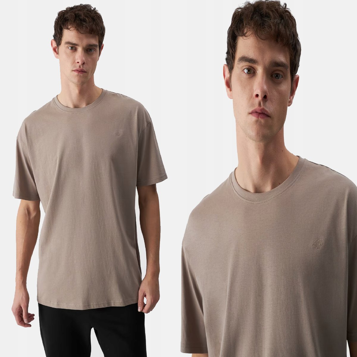 4F T-SHIRT XL MĘSKI DAMSKI UNISEX OVERSIZE TTSHU1657 AW24