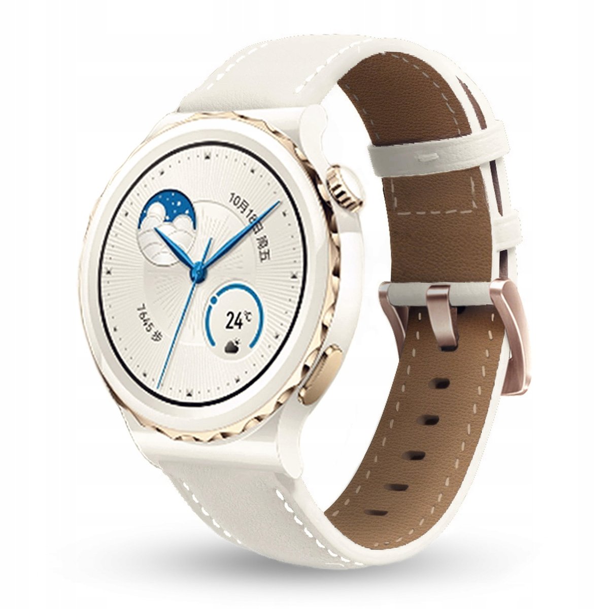 PASEK SKÓRZANY DO HUAWEI WATCH GT 2 42MM GT3 42MM ELEGANT ACTIVE - PREMIUM