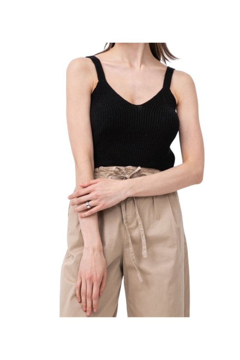 Bluzka damska Vero Moda Henja Sl Strap Top szydełkowy-L