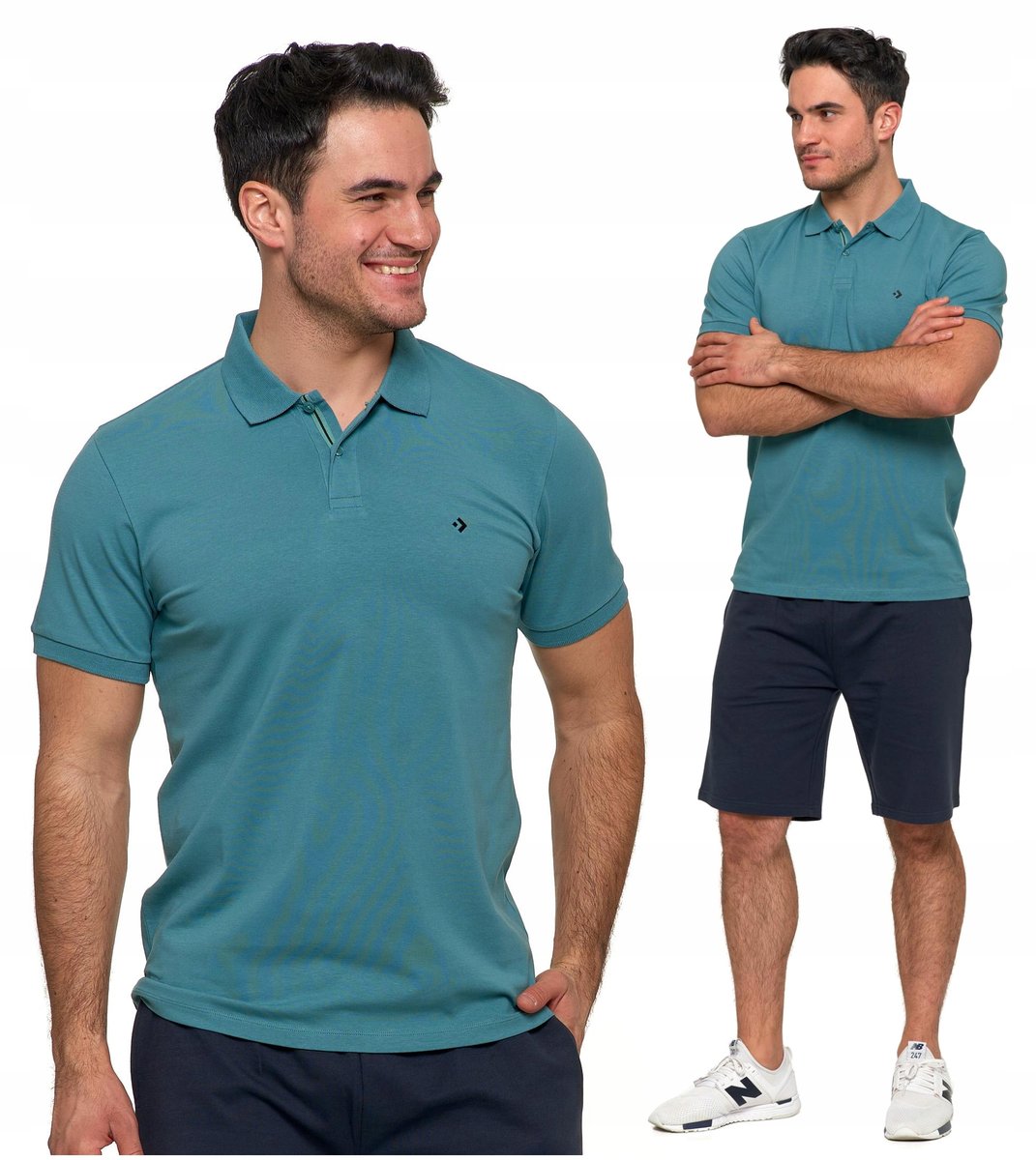 Polówka Klasyczna Koszulka Polo Męska PREMIUM na Krótki Rękaw MORAJ 3XL