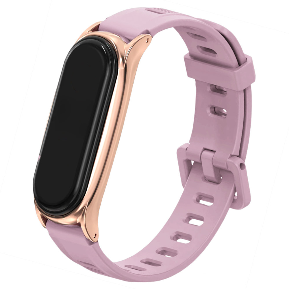 PASEK OPASKA DUO do XIAOMI MI BAND 7 (Różowy)