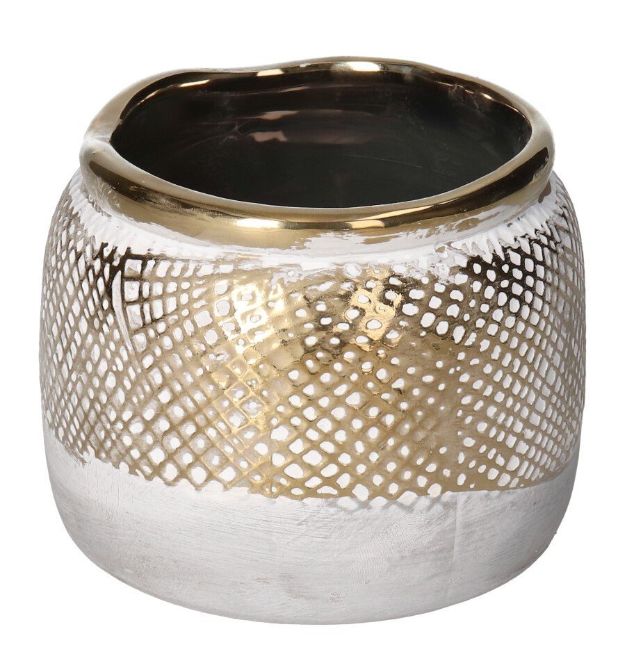 DONICZKA OSŁONKA CERAMICZNA OZDOBA STROIK DONICZKI OSŁONKI