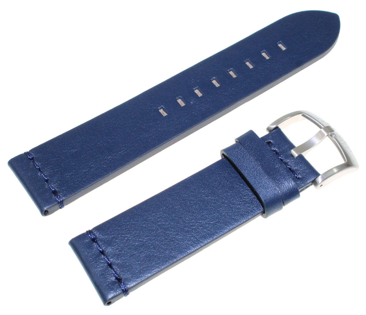 Pasek do zegarka Atlantic 23 mm niebieski matowy