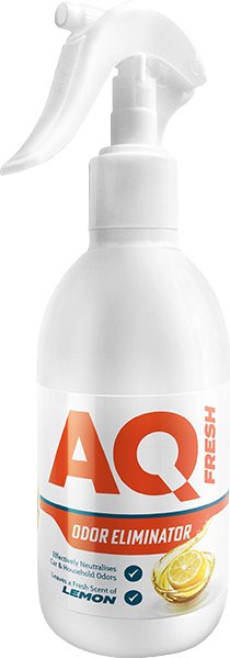 Aq Fresh - Neutralizator Nieprzyjemnych Zapachów i Odświeżacz Powietrza - Lemon 250 Ml Elix