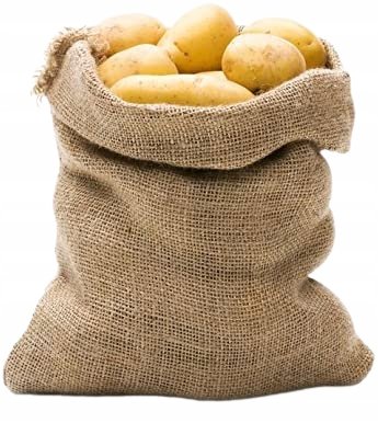 Worek Jutowy Mocny Wytrzymały do 25kg 50x85cm