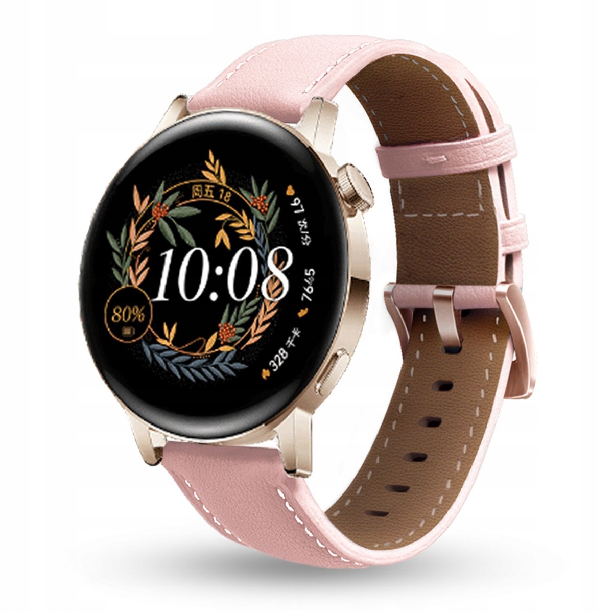 PASEK SKÓRZANY DO HUAWEI WATCH GT 2 42MM GT3 42MM ELEGANT ACTIVE - PREMIUM