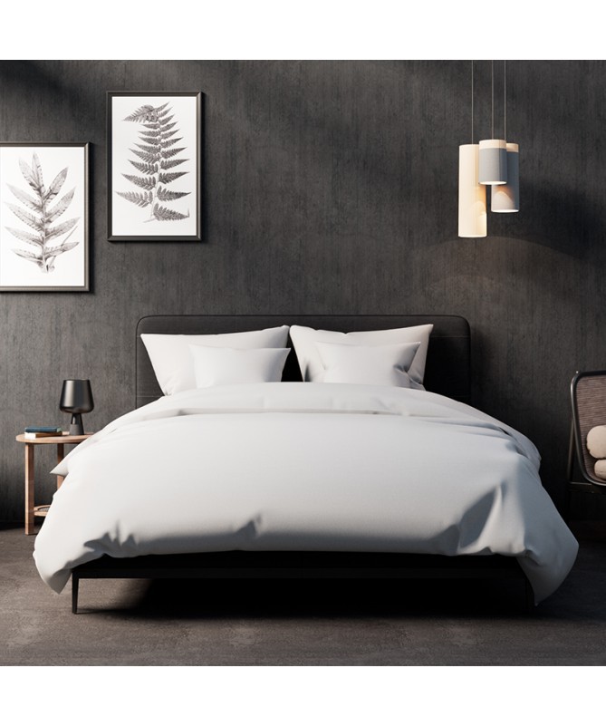 Pościel PAN MATERAC satyna bawełniana biała 200x220 – OUTLET : Rozmiar - 200x220 I Darmowa dostawa I Raty