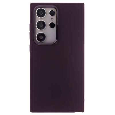 Etui TECTO SHIELD Satin Touch do Samsung Galaxy S24 Ultra Burgundowy