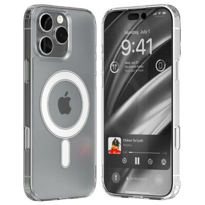 Etui MERCURY Jelhard MagSafe do Apple iPhone 16 Pro Max Przezroczysty