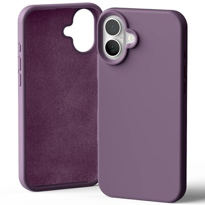 Etui MERCURY Silicone do Apple iPhone 16 Plus Fioletowy