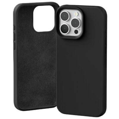 Etui MERCURY Silicone do Apple iPhone 16 Pro Max Czarny