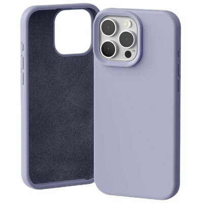 Etui MERCURY Silicone do Apple iPhone 16 Pro Max Lawendowy