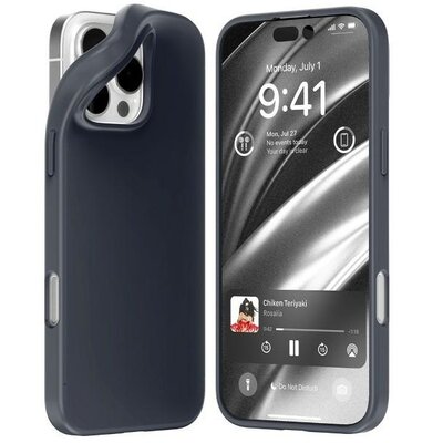 Etui MERCURY Soft do Apple iPhone 16 Pro Max Granatowy