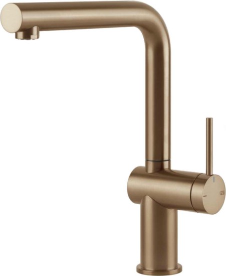 Bateria stojąca GESSI INEDITO Ciepły brąz sczotkowany PVD 60431#726