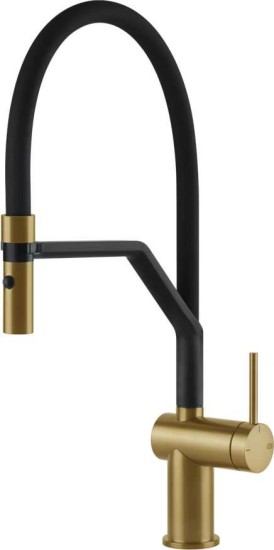 Bateria stojąca GESSI INEDITO Złoty szczotkowany PVD 60429#716